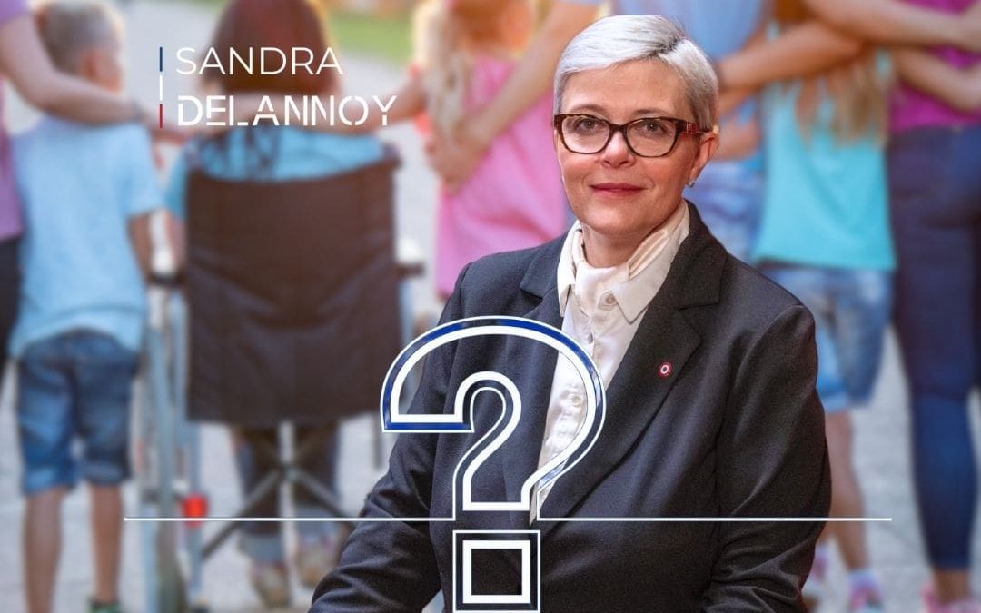 Handicap : Sandra Delannoy interpelle le gouvernement avec une question écrite, pour un meilleur accompagnement des familles